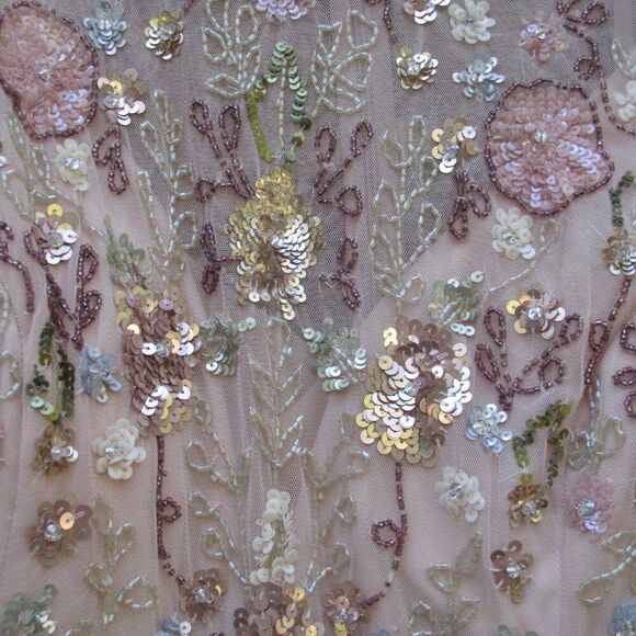 Mac Duggal 9136 EMBELLISHED HIGH NECK BUTTERFLY SLEEVE GOWN Dress - Picture 8 of 13